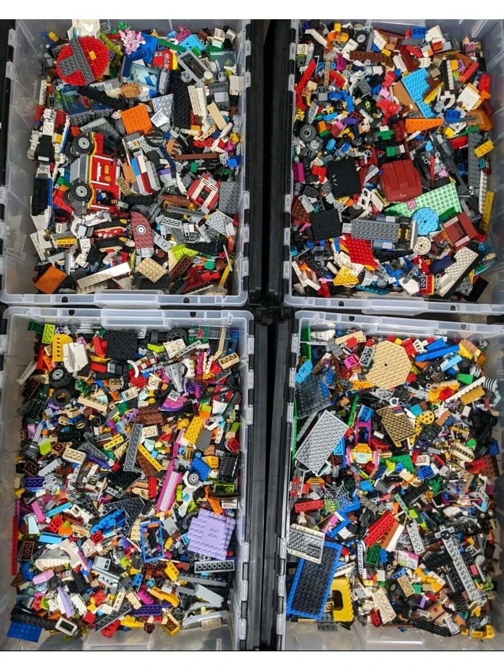 5 lbs Pound LEGO Building Pieces Parts Blocks Bulk Lot Random Washed Bricks Toy